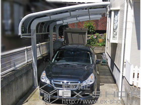 のカーポート テールポートシグマIII 延長 積雪〜20cm対応 施工例