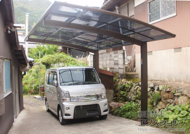 のカーポート プレシオスポート 積雪〜20cm対応 施工例