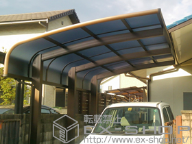 のカーポート レイナキャップポートグラン50　積雪〜50cm対応 施工例