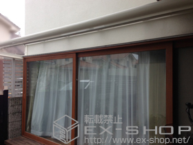 のバルコニー・ベランダ屋根 パワーアルファ L型 ルーフタイプ 単体 積雪〜30cm対応 施工例