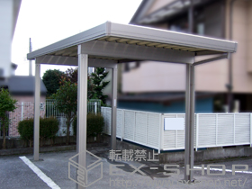 のカーポート テリオスポートIII 3000 角柱4本仕様 積雪〜100cm対応 施工例