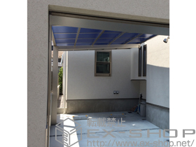 のカーポート エフルージュグラン　積雪〜20cm対応+着脱式サポート（2本入り） 施工例