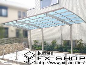 のカーポート レイナポートグラン 延長　積雪〜20cm対応 施工例