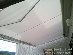 のオーニング・日よけ 彩風CR型 手動式【特注】 施工例