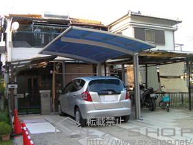 のカーポート プレシオスポート 積雪〜20cm対応 施工例