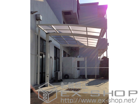 のカーポート レイナポートREグラン 前下がり 積雪〜20cm対応＋着脱式サポート（2本入り） 施工例