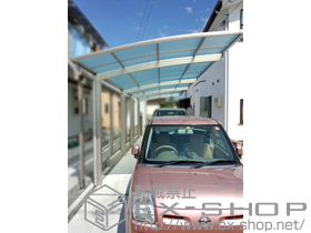 のカーポート プレシオスポート 縦連棟 積雪〜20cm対応 施工例