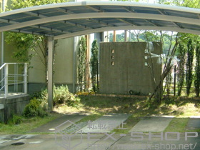 のカーポート カーブポートシグマIII ワイド 積雪〜20cm対応 施工例