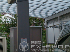 の物置・屋外倉庫 エスモ 一般型 (ESD-1509AGLMR ) 施工例