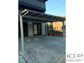 のカーポート アーキデュオ ワイド 積雪〜20cm対応 施工例