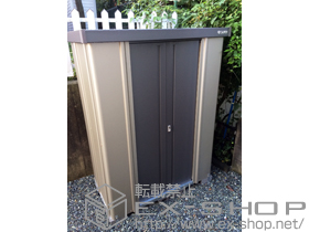 の物置・屋外倉庫 SK7-35 エスケーセブン SK7-35 一般型+棚板棚柱セット(1セット) 施工例