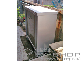 の物置・屋外倉庫 シンプリー 一般型(MJN-115B MB) 施工例