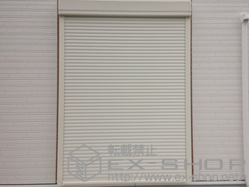 の窓シャッター リフォームシャッター イタリヤ 手動式 施工例