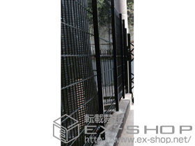 のフェンス・柵 ハイグリッドフェンスN8型 施工例