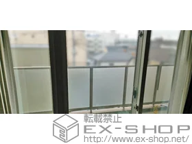 LIXIL リクシル(トステム)の内窓（二重窓・二重サッシ） インプラス(ダストバリア)引違い窓2枚建て+FIX窓 連窓仕様 施工例