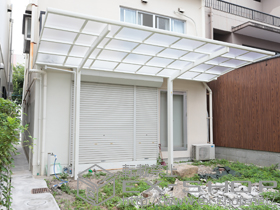 のカーポート レイナポートグラン　積雪〜20cm対応 施工例