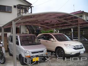 のカーポート レイナツインポートグラン　積雪〜20cm対応 施工例