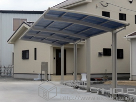 のカーポート レイナポートグラン 縦連棟　積雪〜20cm対応 施工例