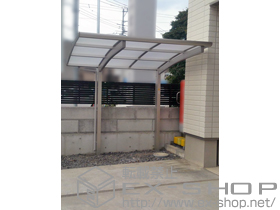 のサイクルポート・駐輪場 プレシオスポート ミニ 積雪〜20cm対応 施工例