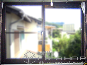 の二重窓（内窓） インプラス(ダストバリア)引き違い窓2枚建て 施工例