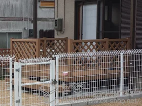 YKKAP�̃E�b�h�f�b�L ���E�b�h�f�b�L 200+�i���Z�b�g 1�i ���ʃ^�C�v+���E�b�h�f�b�L�t�F���X2�^ ���`�X�i�q �{�H��