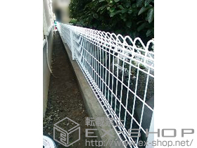 のフェンス・柵 メッシュフェンス G10-R 施工例