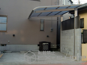 のカーポート レガーナポートシグマIII 積雪〜20cm対応 施工例