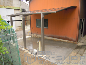 のカーポート ルーフポートシグマIII 1500 積雪〜50cm対応 施工例