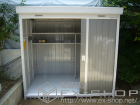 の物置・屋外倉庫 ネクスタ 一般型(NXN-30S)＋雨とい＋結露軽減材 施工例