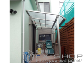 のテラス屋根 ヴェクターテラス R型 テラスタイプ 単体 積雪〜20cm対応 施工例