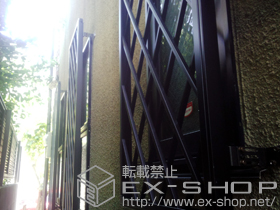 の面格子・窓格子 アルミ面格子 ヒシクロス 施工例