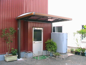 のサイクルポート・駐輪場 キューブポートプラス ミニ マテリアルカラー 積雪〜20cm対応 施工例