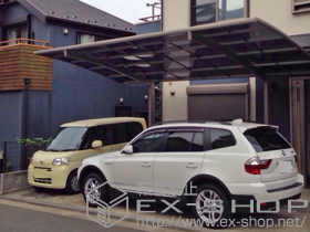 のカーポート カーブポートシグマIII 積雪〜20cm対応 施工例