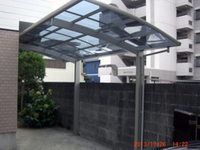 のカーポート プレシオスポート 積雪〜20cm対応 施工例