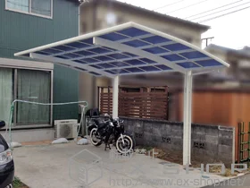 YKKAP�̃J�[�|�[�g ���C�i�|�[�g�O�����@�ϐ�`20cm�Ή��{���E���T�|�[�g�i2�{����j �{�H��