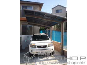 のカーポート カーブポートシグマIII 延長 積雪〜20cm対応 施工例