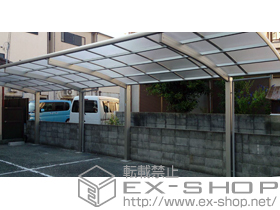 のカーポート レイナポートグラン 縦連棟　積雪〜20cm対応 施工例