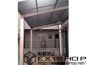 LIXIL リクシル(トステム)のカーポート ルーフポートシグマIII 積雪〜20cm対応 施工例