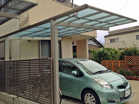 のカーポート エフルージュグラン　積雪〜20cm対応 施工例