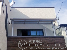 のバルコニー・ベランダ屋根 ヴェクターテラス R型 屋根タイプ 単体 積雪〜20cm対応 施工例