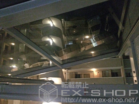 のバルコニー・ベランダ屋根 ライザーテラスII F型 ルーフタイプ 単体 積雪〜20cm対応 施工例