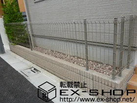 LIXIL ���N�V��(TOEX)�̃t�F���X�E��E�� �n�C�O���b�h�t�F���XUF8�^ �t���[�|�[���^�C�v �{�H��