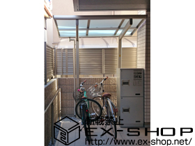 のサイクルポート・駐輪場 レイナポートグランミニ 積雪〜20cm対応 施工例