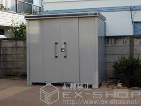 の物置・屋外倉庫 エルモ 一般型(LMD-2511H ) 施工例