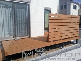 YKKAP�̃E�b�h�f�b�L ���E�b�h�f�b�L 200�{�Ɨ������E�b�h�@�X�e�b�v2�^�@1�Z�b�g�{���E�b�h�f�b�L�t�F���X3�^�����X���b�g�� �{�H��