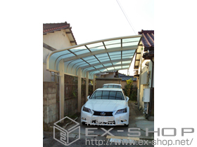 のカーポート レイナキャップポートグラン 縦連棟　積雪〜20cm対応 施工例