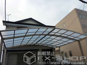 のカーポート カーブポートシグマIII ワイド 積雪〜20cm対応 施工例