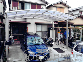 のカーポート レイナツインポートグラン　積雪〜20cm対応 施工例