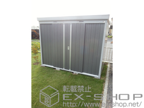 の物置・屋外倉庫 ネクスタ 一般型(NXN-50S)＋別売棚Dセット 施工例