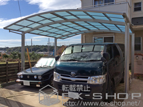 のカーポート レイナツインポートグラン　積雪〜20cm対応 施工例